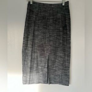 Sam & Lavi Gray Pencil Skirt